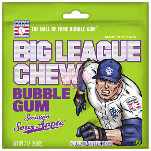 Big League Chew Sour Apple 60g - Inner