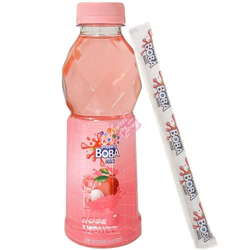 Popping Boba Drink Rose Lychee 500ml - Case