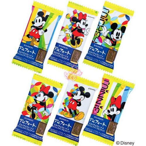 Bourbon Alfort Disney Chocolate Biscuit 190g - Inner