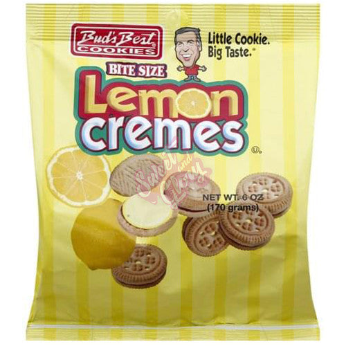 Buds Best Bite Size Lemon Creams 170g - Case