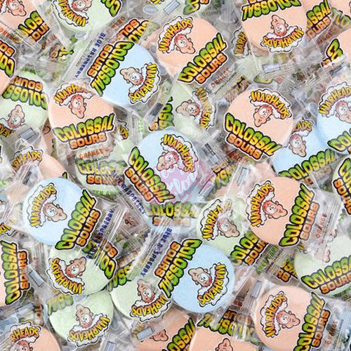 Warheads Colossal Sours 1.8Kg Bag - Inner