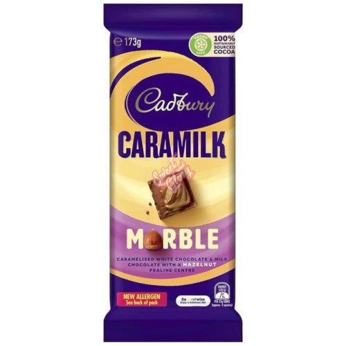 Cadbury's Caramilk Marble Chocolate AUS 173g - Inner