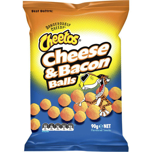 Cheetos Balls Cheese & Bacon 90g - Case