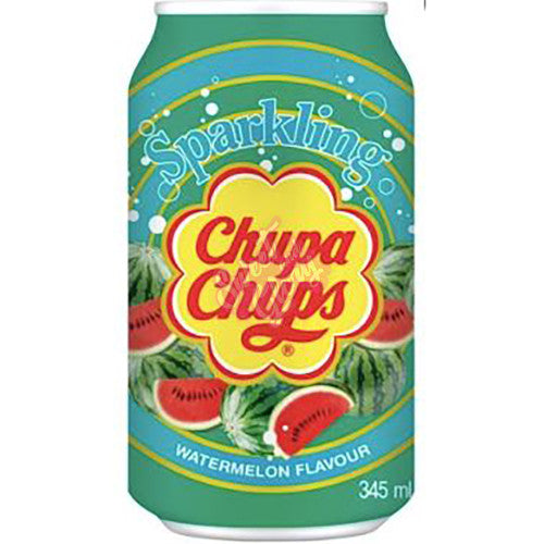 Chupa Chups Sparkling Watermelon 345ml - Case