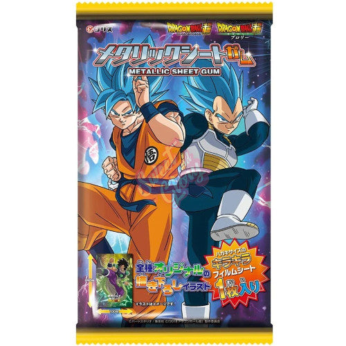 CORIS Dragon Ball Metallic Sticker Gum (Japan) 4g - Inner