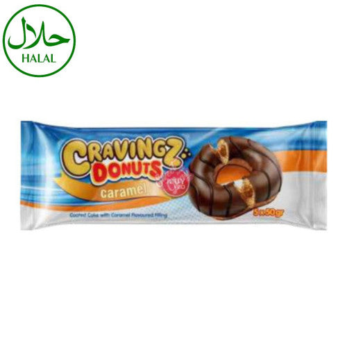 Cravingz Donuts Caramel Multipack 50g - Case