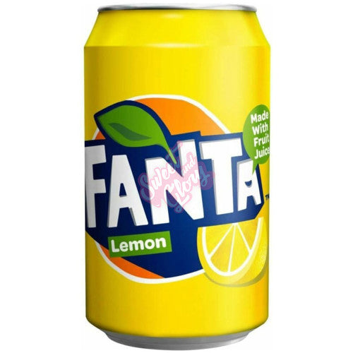Fanta Lemon Can 330ml - Case