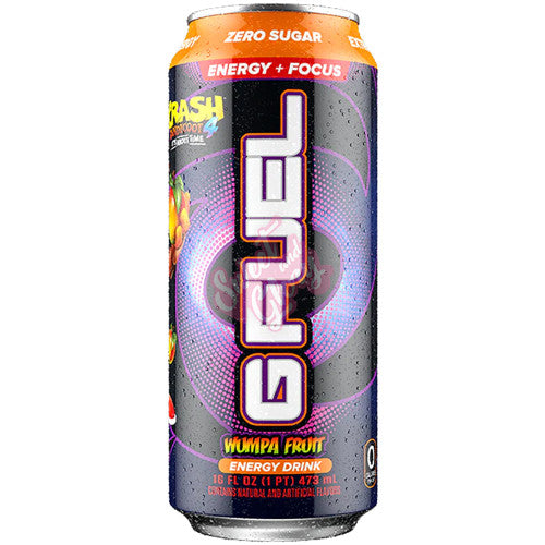 G Fuel Crash Bandicoot Wumpa Fruit (Apple Mango) 475ml - Case