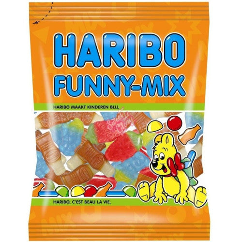 Haribo Funny Mix 75g - Case
