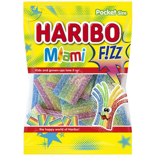 Haribo Miami Fizz 80g - Case