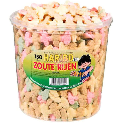Haribo Zoute Rijen 840g - Inner
