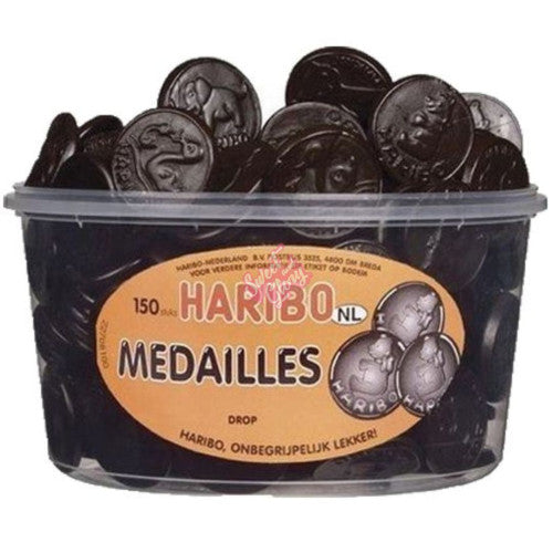Haribo Drop Medailles (Liquorice Medals) 1350g - Inner