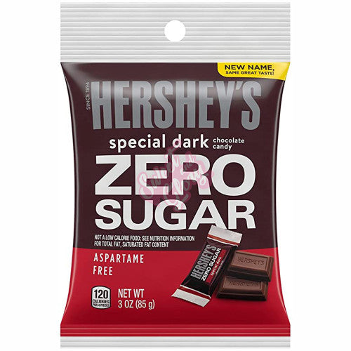 Hershey's Sugar Free Dark Chocolate Mini's 85g - Case