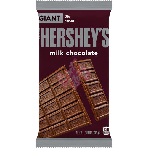 Hershey's Giant Bar Milk Chocolate 214g - Case