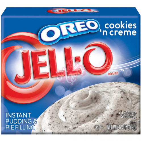 Jell-O Instant Pudding Oreo Cookies & Cream 119g - Case