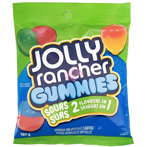 Jolly Rancher Gummies Sours 2 in 1 182g - Case