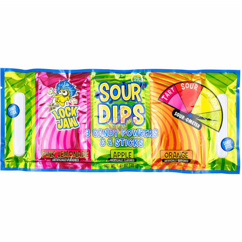 KoKo's Lock Jaw Sour Dips 40g - Inner