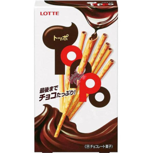 Lotte Toppo Chocolate 72g - Inner
