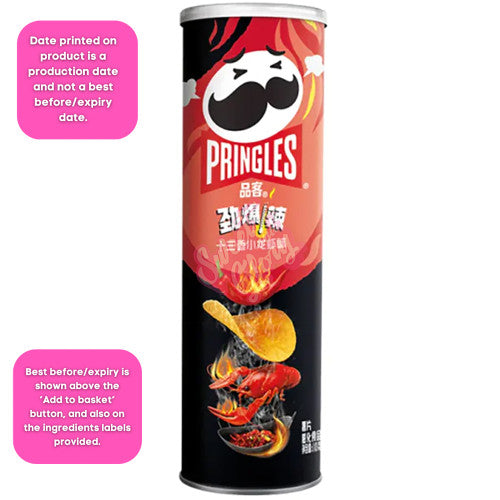 Pringles Spicy Crayfish (China) 110g - Case