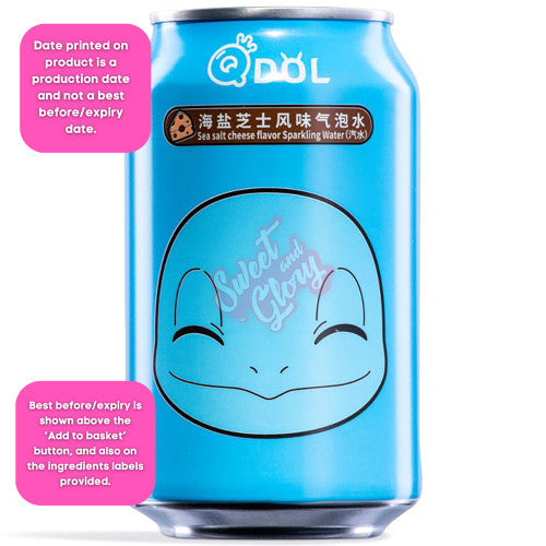 Qdol Pokemon Grape Sparkling Water (China) 330ml - Case