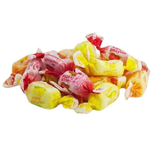 De Bron Fruitjuice Toffees Sugarfree 1kg - Inner