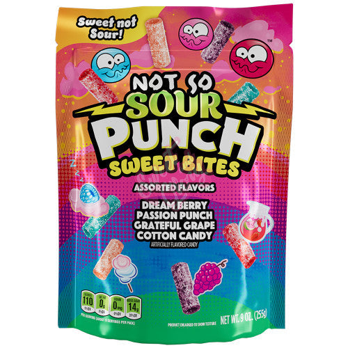 Sour Punch Not So Sour Sweet Bites 255g - Case