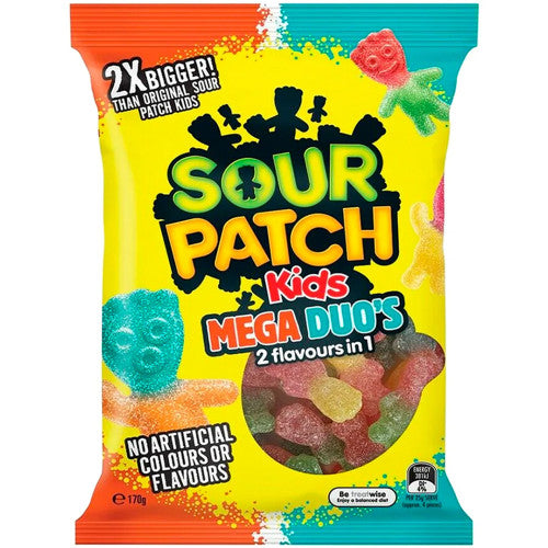 Sour Patch Kids Mega Duo 170g AUS- Case