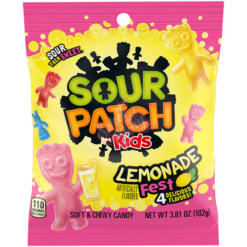 Sour Patch Kids Lemonade Fest 102g - Case