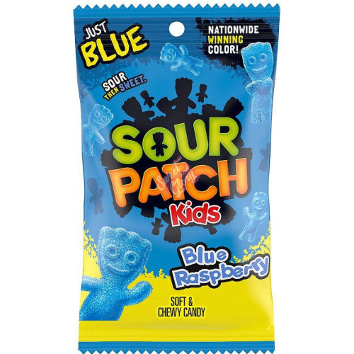 Sour Patch Kids Blue Raspberry Peg Bag 226g - Case