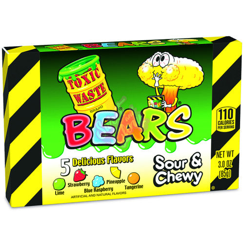 Toxic Waste Bears Theatre 85g - Case