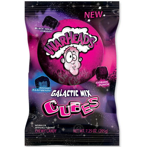 Warheads Galactic Cubes 205g - Case