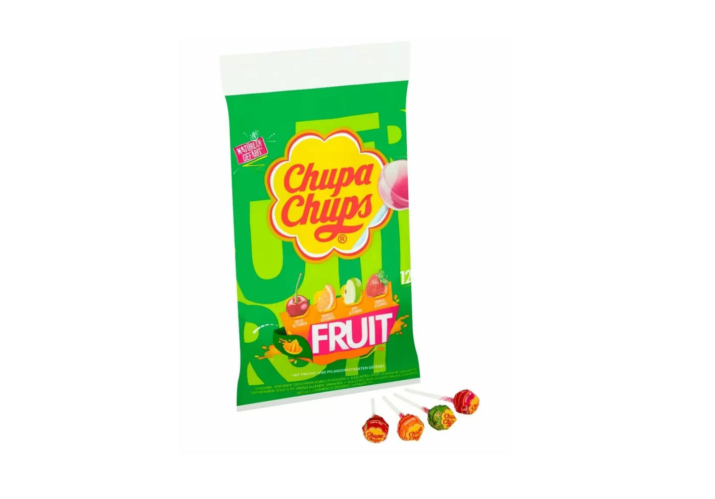 Chupa Chups Fruit Lollipops 1.4kg