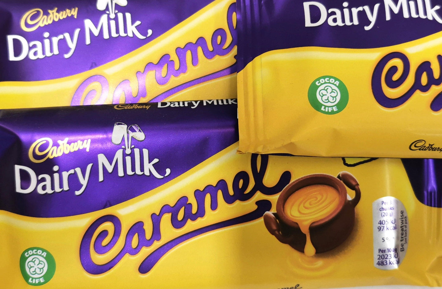 Cadbury Dairy Milk Caramel Bar 120g £1.35 PMP Box of 16