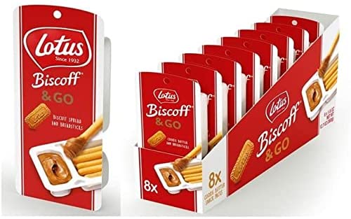 Lotus Biscoff & Go 45g Box of 8