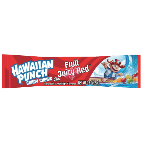 Hawaiian Punch Chew Bar Fruit Juicy Red 23g - Inner