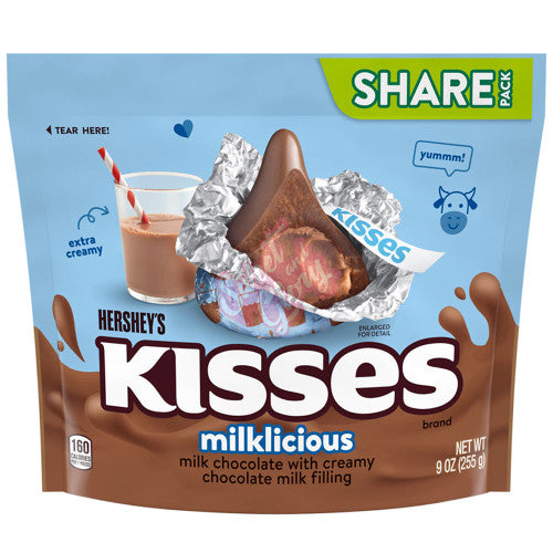 Hershey's Kisses Milklicious Share Pack 255g - Case