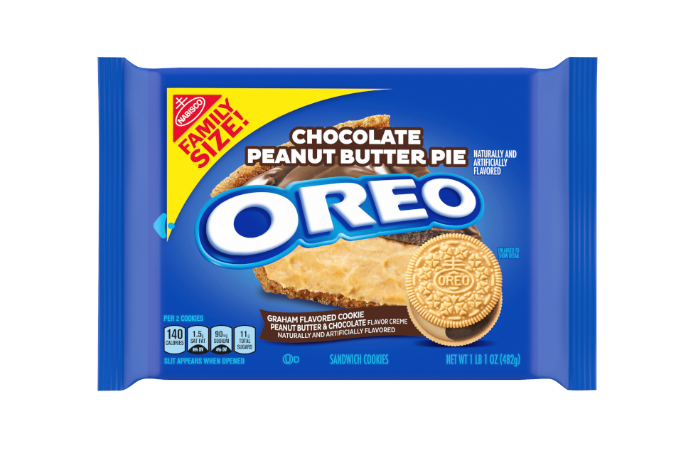 Oreo Chocolate Peanut Butter Pie 482g - Case 12 Units