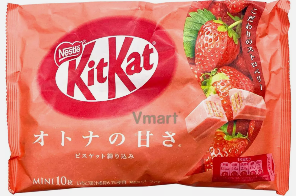 Kit Kat Mini Strawberry (Japan) 136g - Inner 12 Units