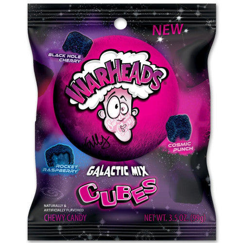 Warheads Galactic Cubes 99g - Case