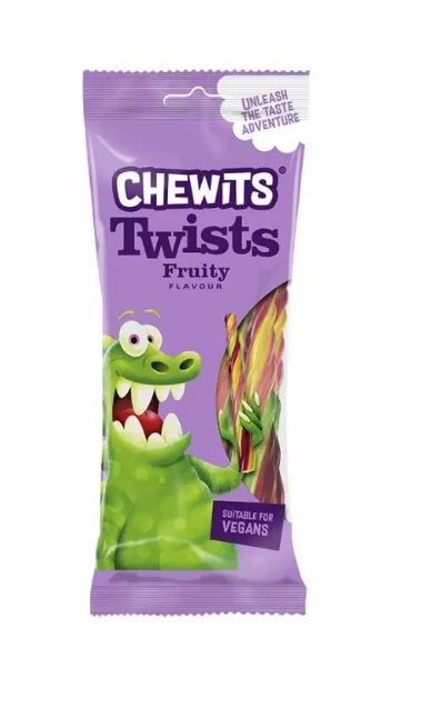 Chewits Fruity Twists 12 x 160g Bags