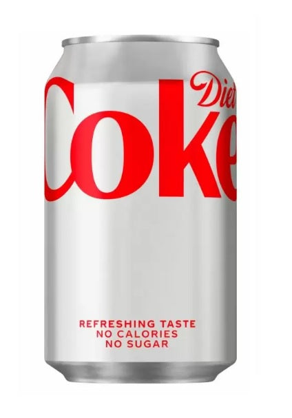 Diet Coke Cans 330ml x 24