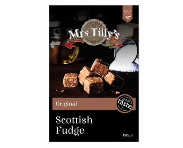 Mrs Tilly’s Original Scottish Fudge Gift Box 150g x 6
