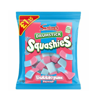 Swizzels Drumstick Squashies Bubblegum Flavour 131g £1.15 PMP Box of 12