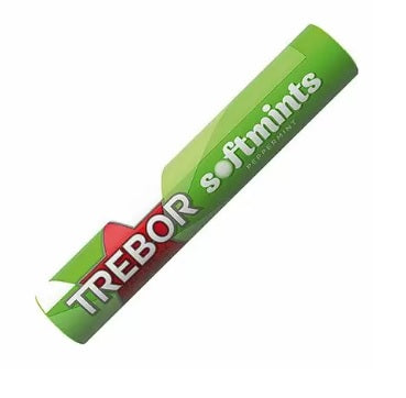 Trebor Softmints Peppermint Mints Rolls 44.9g Box of 40