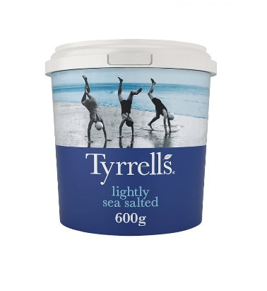 Tyrrells Lightly Sea Salted Sharing Crisps 600g